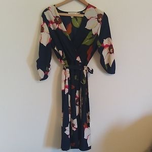 Monteau Blue Floral Dress